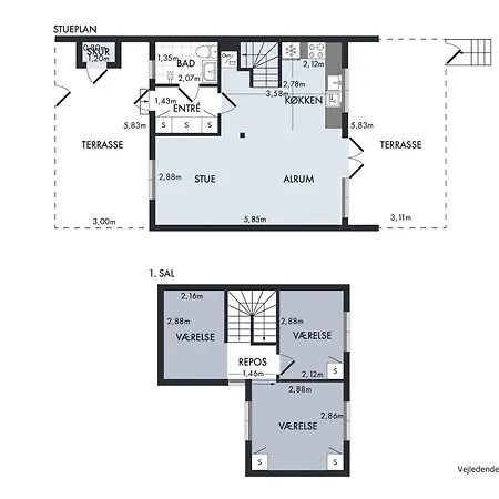 Beautiful Near Oer Maritime Village For 6 People