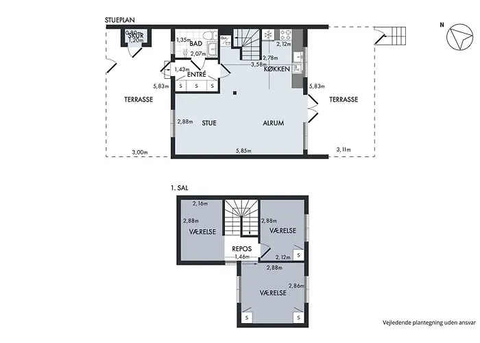 Beautiful Near Oer Maritime Village For 6 People